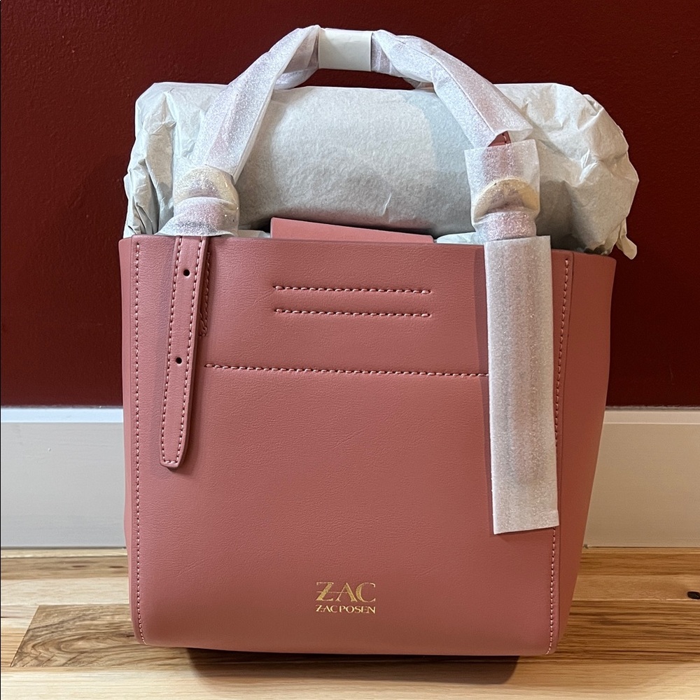 ZAC Zac Posen EARTHA Dusty Rose Tote